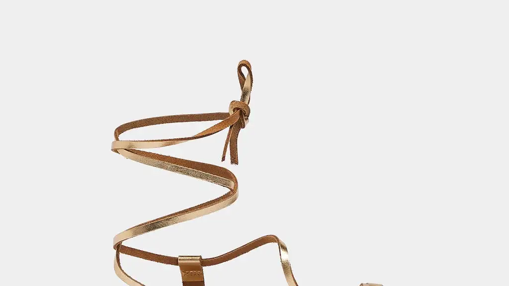 Sandalias gladiador piel
