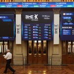 Economía/Bolsa.- El Ibex cierra la sesión con un avance de casi el 0,8% y roza ya los 9.500 puntos
