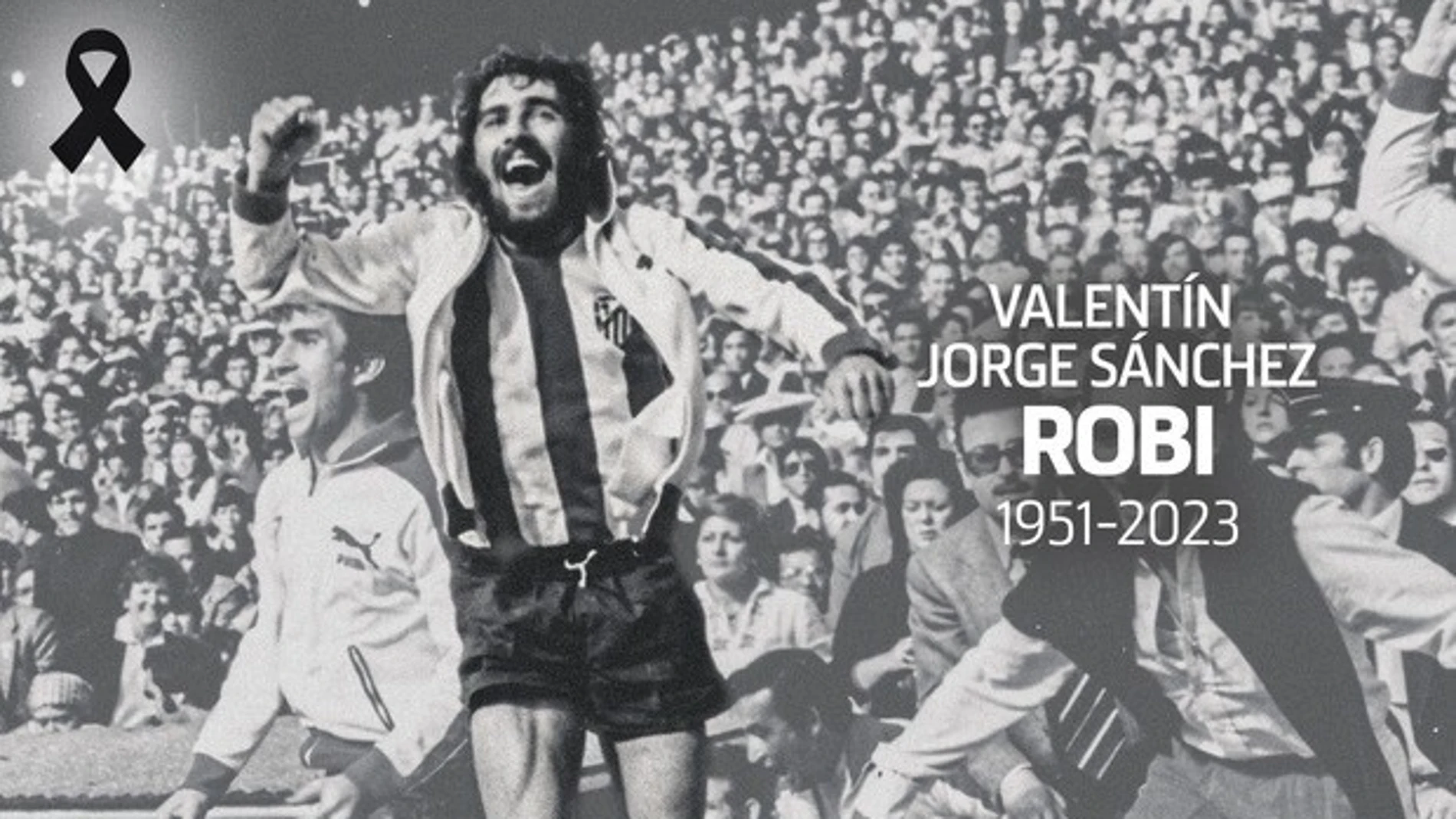 Robi fue campeón de Liga con el Atlético en 1977