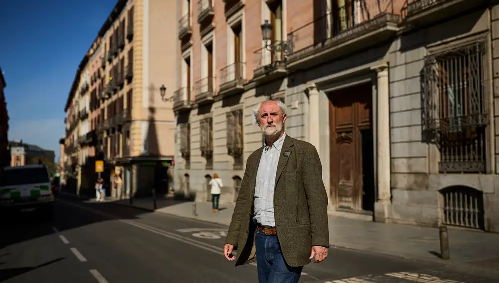 Entrevista candidato Luis Cueto, Recupera Madrid © Alberto R. Roldán / Diario La Razón.