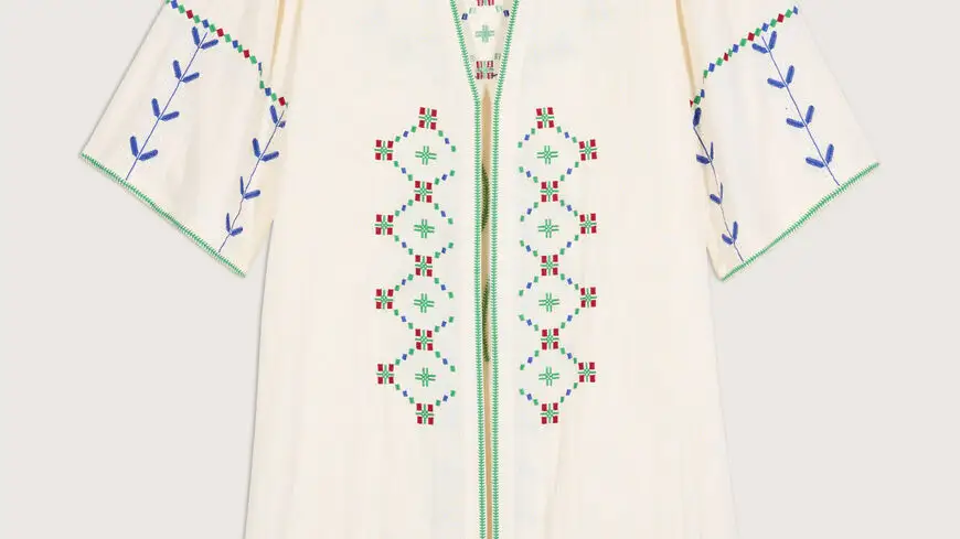 Kimono bordado