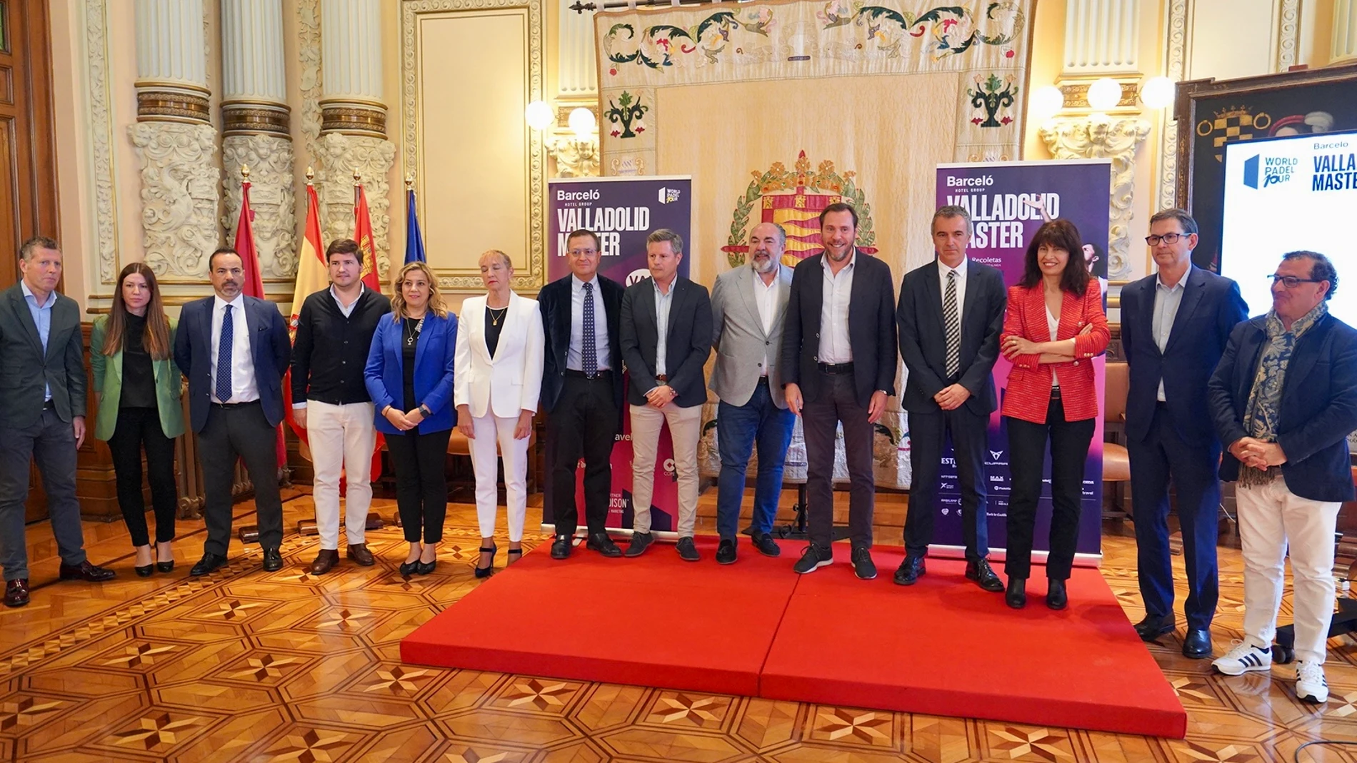 Presentación del World Pádel Tour de Valladolid