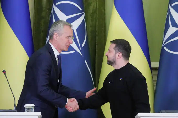 El secretario general de la OTAN visita por primera vez Ucrania desde que comenzó la guerra