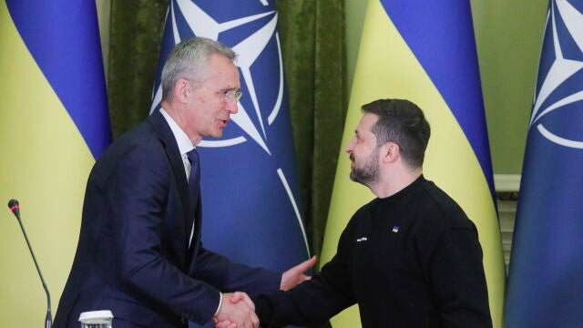 NATO Secretary General Jens Stoltenberg visit Kyiv