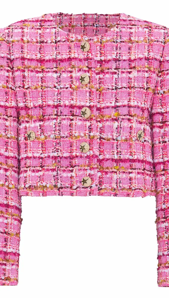 Chaqueta tweed.