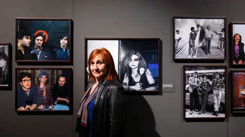 Exposición fotográfica sobre la música de los 80 y la movida madrileña con su autora, Marivi Ibarrola.