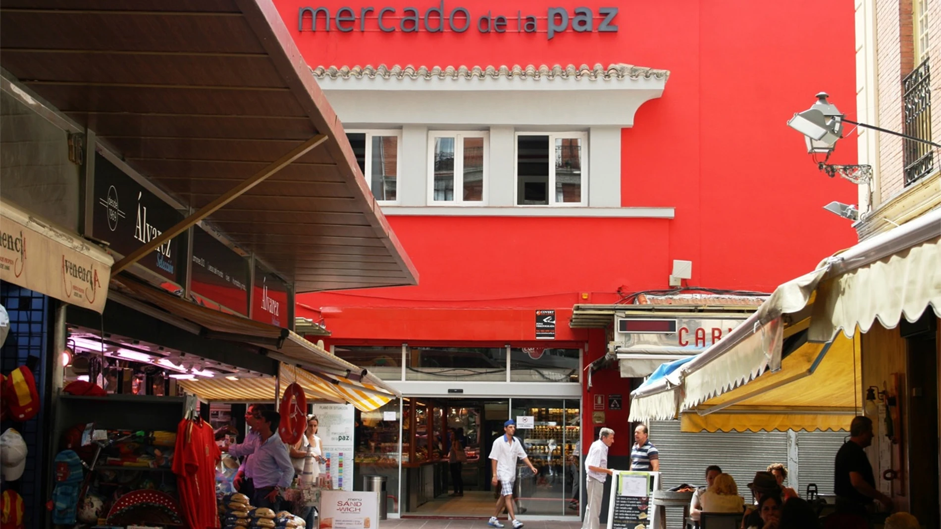 Mercado de la Paz donde aterrizarán los productos de Alimentos de Valladolid
