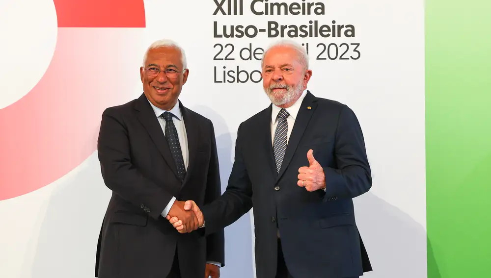 Brazilian President Luiz Inacio Lula da Silva visits Portugal