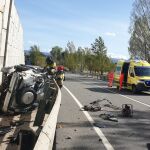 Accidente en la provincia de Ávila