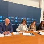 Firma del convenio de colaboración entre la Diputación de Palencia y el colegio de Arquitectos