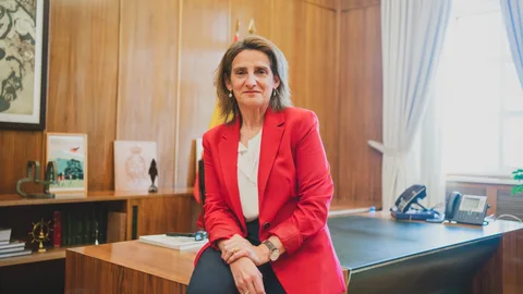 La vicepresidenta Teresa Ribera