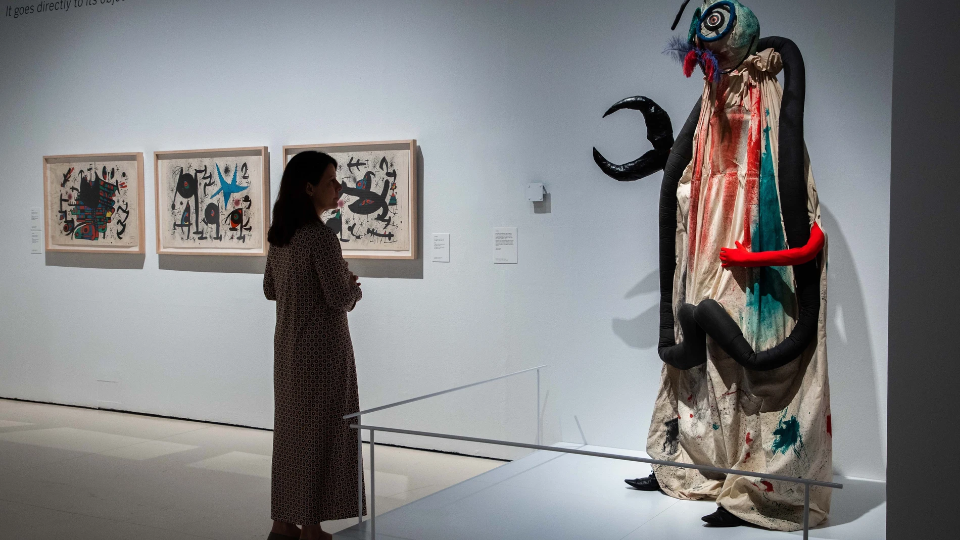 MADRID.-Las colecciones privadas de Joan Miró o Antoni Tàpies ven la luz en 'Dioses, magos y sabios' de CaixaForum Madrid