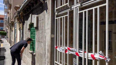 Vivienda en Ávila en la que se produjeron los hechos