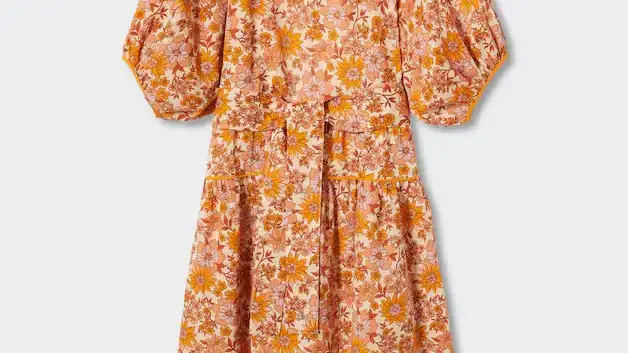 Vestido estampado floral
