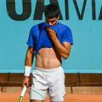 Carlos Alcaraz se prepara para el Mutua Madrid Open 2023