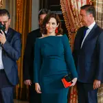 Isabel Díaz Ayuso en el Palacio Real. 