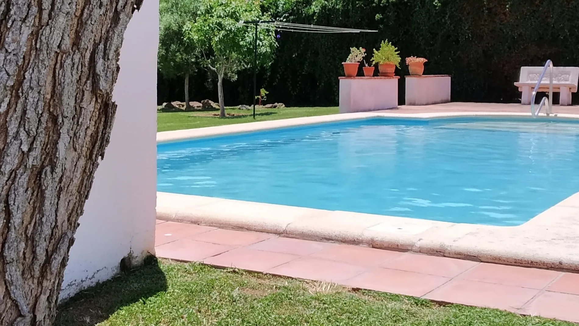 Una piscina particular en Chiclana