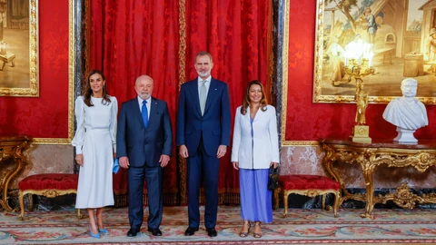 Almuerzo de los Reyes en honor del presidente de la Brasil, Luiz Inácio Lula da Silva