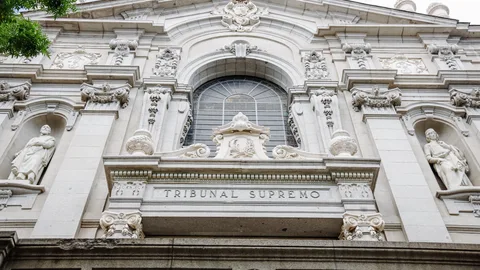 Fachada del Tribunal Supremo