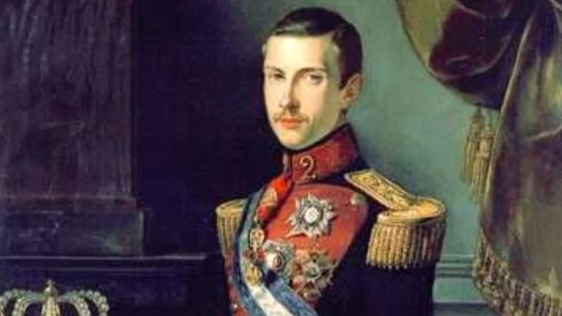  Retrato del rey consorte Francisco de Asís de Borbón pintado por Federico Madrazo