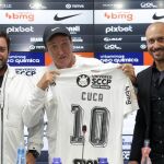 Cuca, en su presentación como entrenador de Corinthians