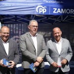 Miguel Tellado junto a Jesús María Prada y José María Barrios