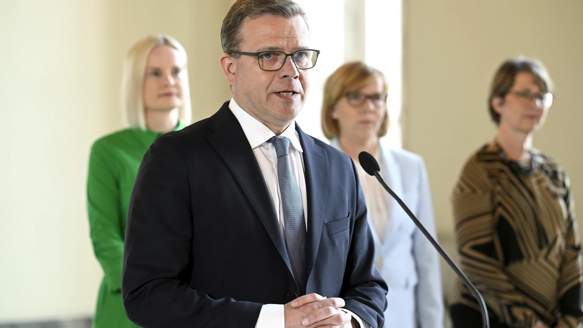 El futuro primer ministro finlandés, el conservador Petteri Orpo