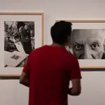 Exposición sobre Picasso en el teatro Fernando Fernán Gómez 
@Gonzalo Pérez Mata 