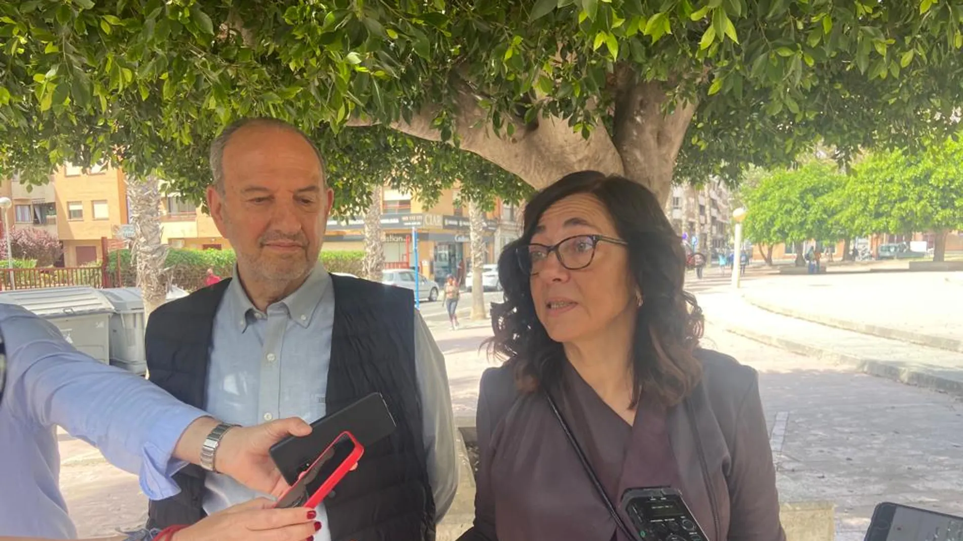 La portavoz adjunta al grupo municipal socialista en el Ayuntamiento, Trini Amorós.