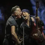 Bruce Springsteen and the E Street Band perform, Friday, April 28, 2023, at the Olympic Stadium of Montjuic in Barcelona, Spain. Bruce Springsteen and The E Street Band kick off a new world tour six years after "The Boss" held his last concert of The River Tour in Australia. 