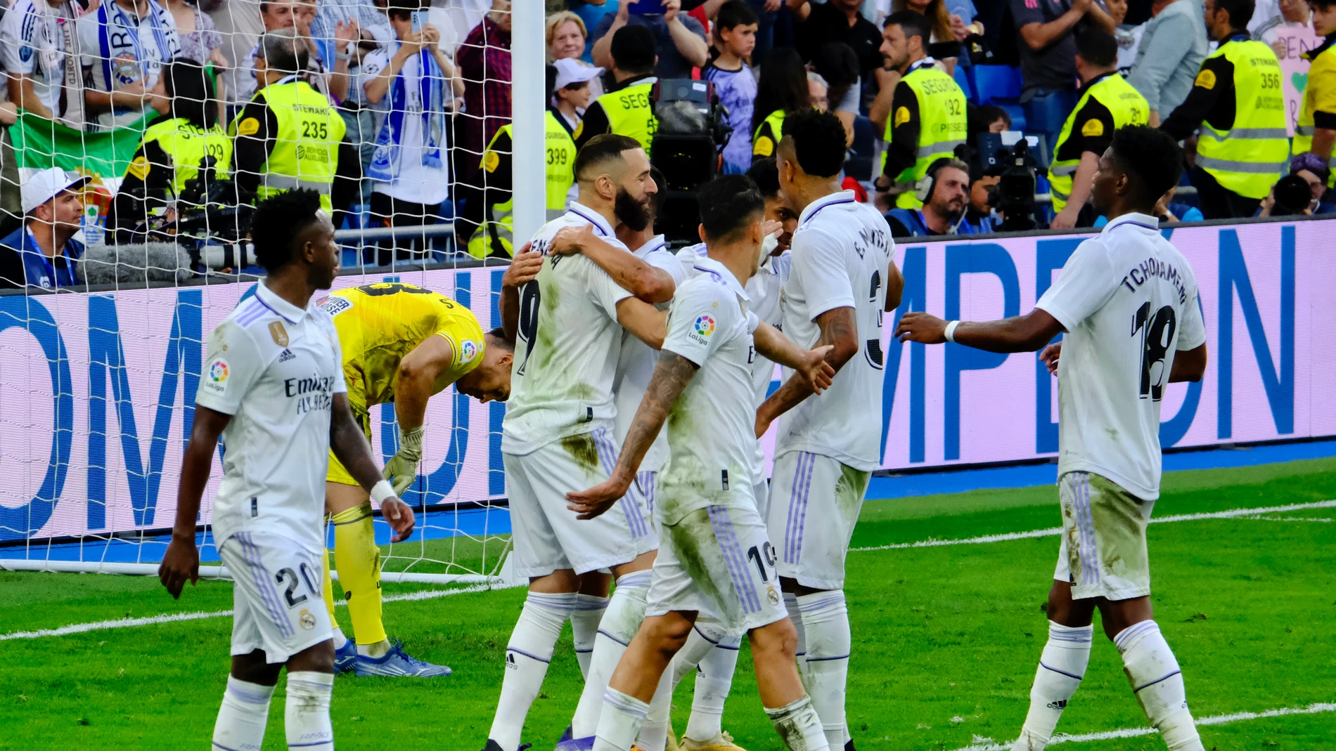 Real Madrid - UD Almería. Gol de Benzema
