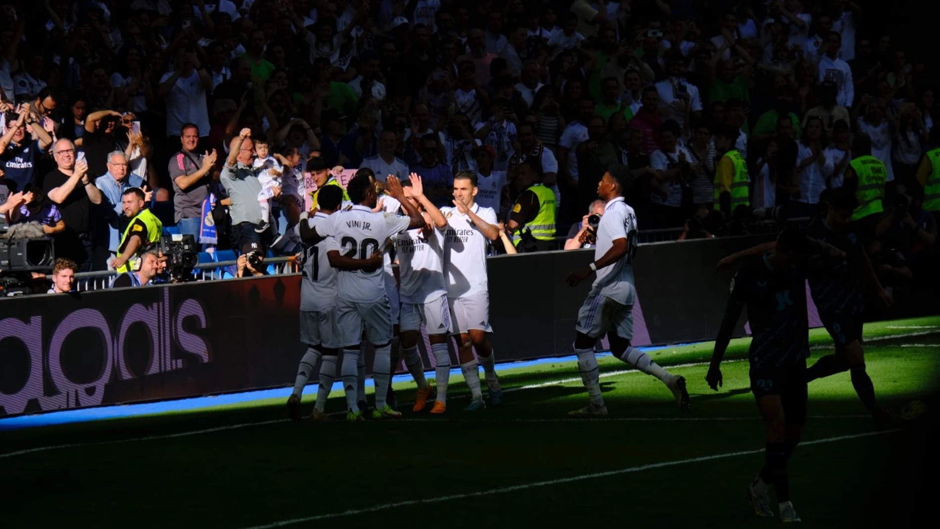 El espectacular regate de Rodrygo en el gol del Real Madrid-Almería