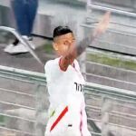 El polémico saludo de Patryk Klimala