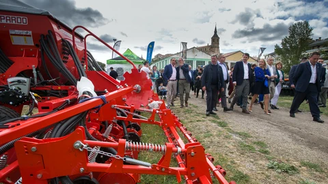 El presidente de la Junta de Castilla y León, Alfonso Fernández Mañueco, inaugura la LXI Feria Nacional de maquinaria agrícola y XIX Feria del vehículo de ocasión de Lerma