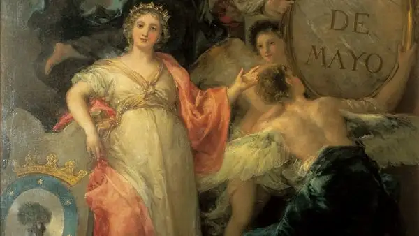 &quot;Alegoría de la Villa de Madrid&quot;, de Goya