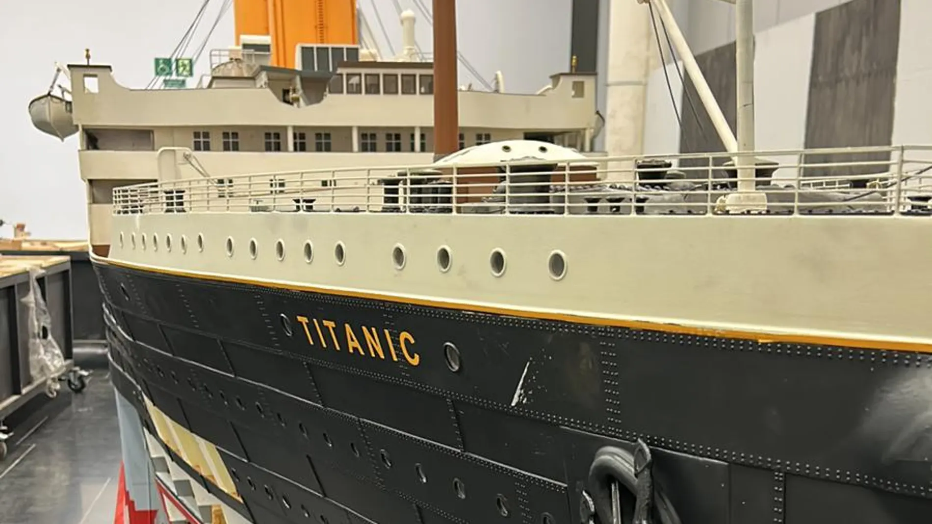 La muestra del Titanic que se expondrá en Sevilla