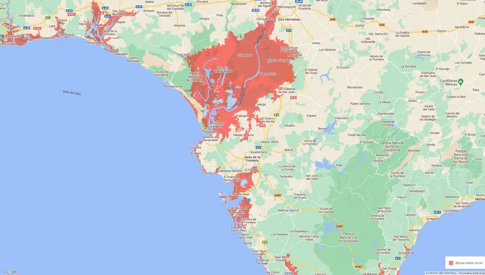 Estas serán las zonas de Andalucía más afectadas