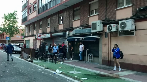 Lugar donde se produjo el atropello en Valladolid