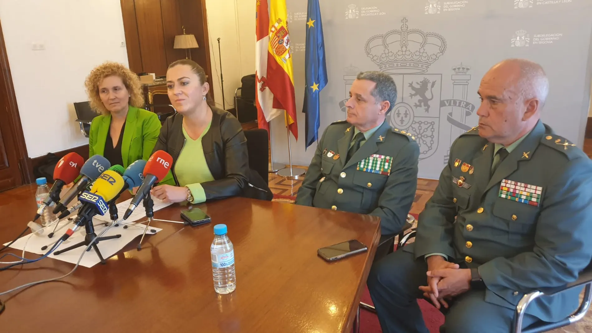 Virginia Barcones presenta la operación realizada en Segovia