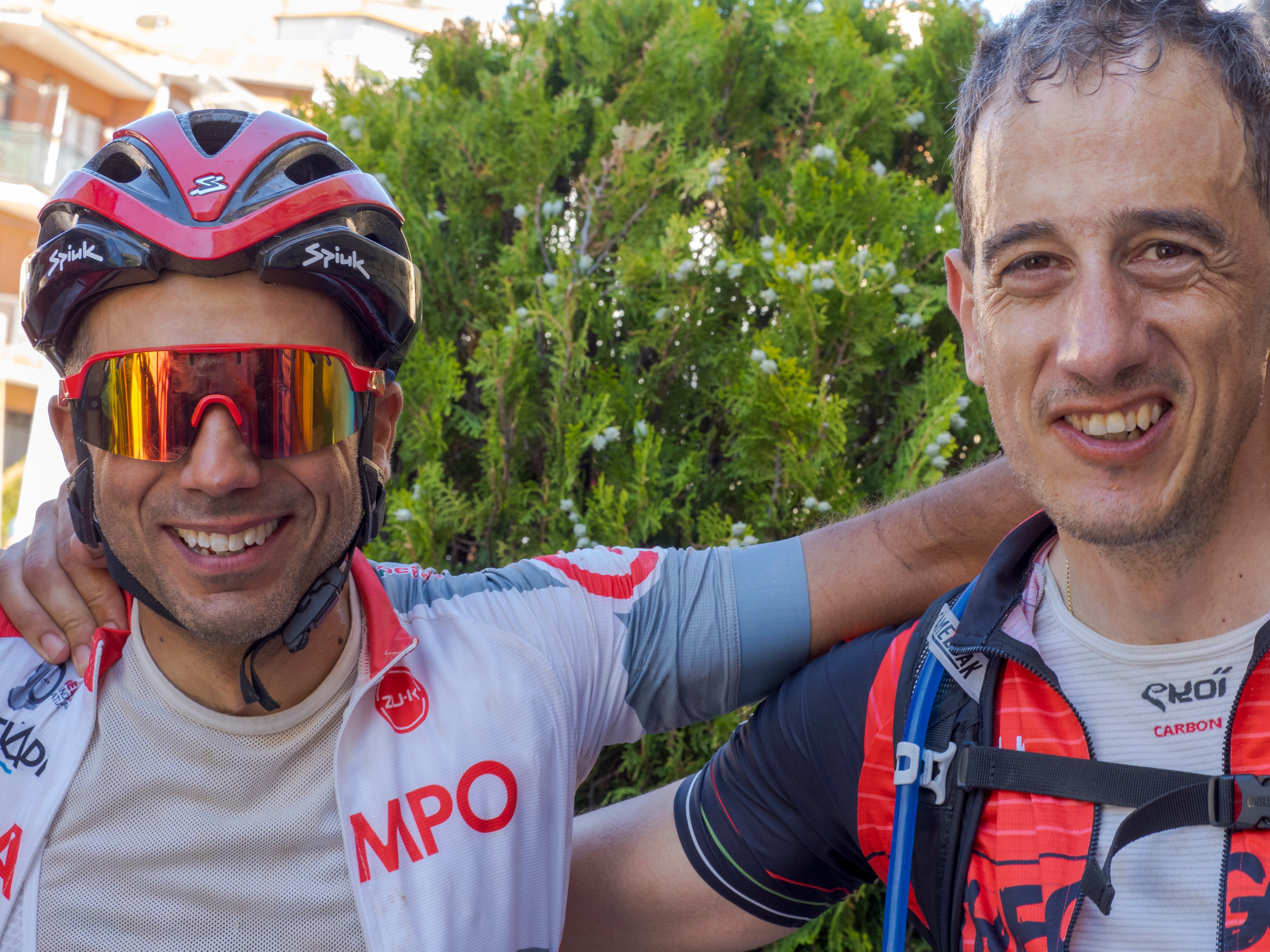 Los dos protagonistas de una "Vuelta a Valladolid" solidaria a favor de Down