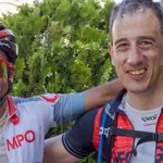 Los dos protagonistas de una "Vuelta a Valladolid" solidaria a favor de Down