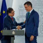 Rueda de prensa tras reunión entre Pedro Sánchez y Gustavo Petro
