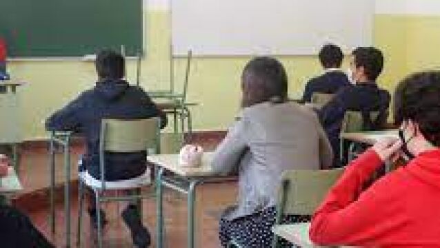 Clase de cuarto de ESO