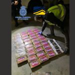 Parte de la droga que los "transporter" llevaban en los coches de alta gama