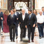 Aznar y López Miras se reencuentran en Murcia con empresarios
