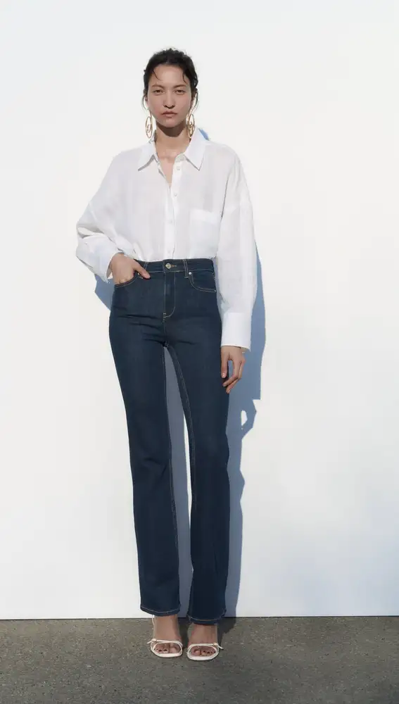 jeans camisa lino 67 Jeans and linen shirt
