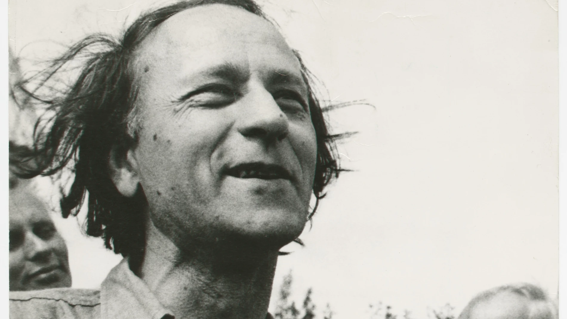 El cineasta Jonas Mekas, en 1971