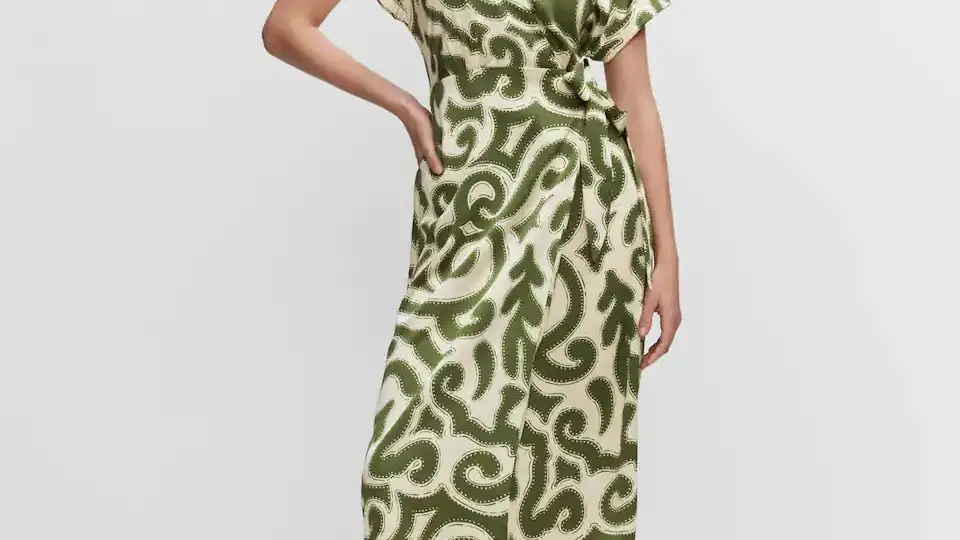 Vestido cruzado