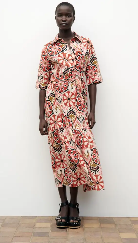 vestido estampado 67 Printed dress