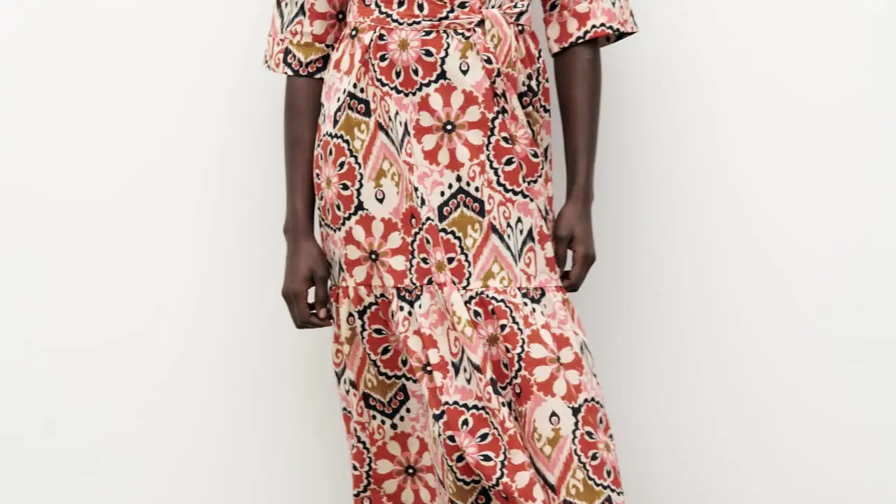 Vestido estampado 